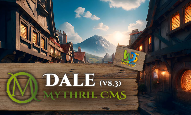 Mythril CMS Dale update (v8.3)
