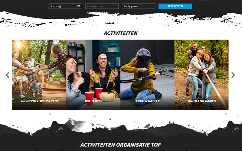 Activiteiten maatwerk slider