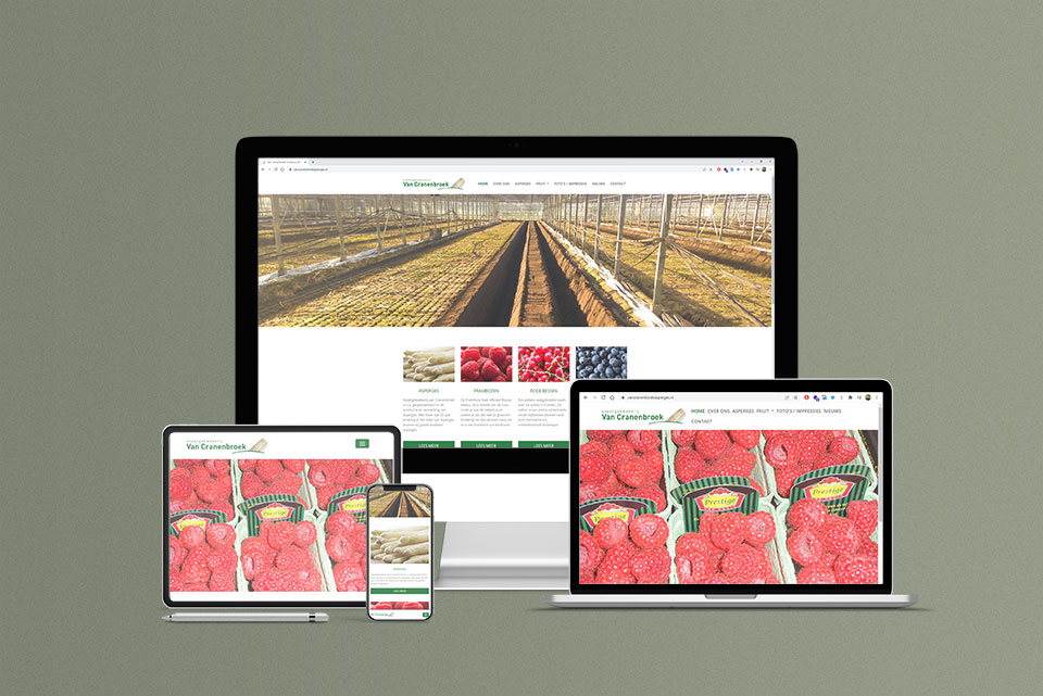 Webdesign Van Cranenbroek Tuinbouw