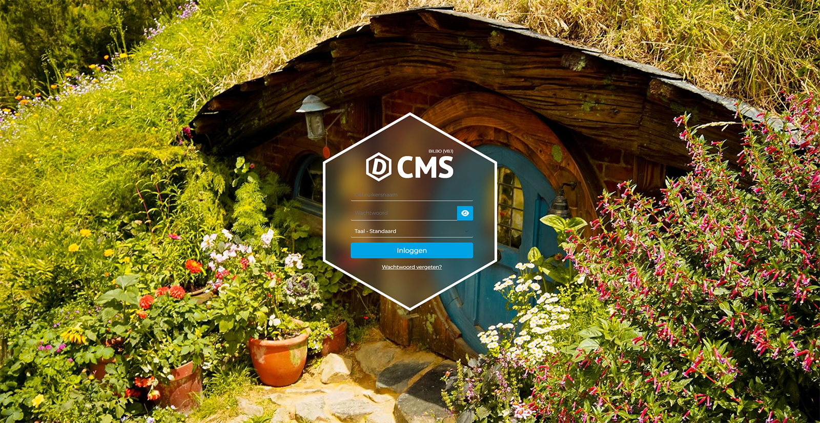 Downdijk CMS Bilbo login